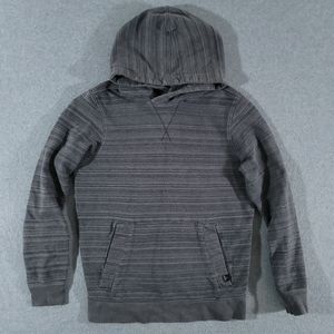 Prana Breathe Hoodie Mens S Recon Gray Pullover Long Sleeve Organic Pocket Small